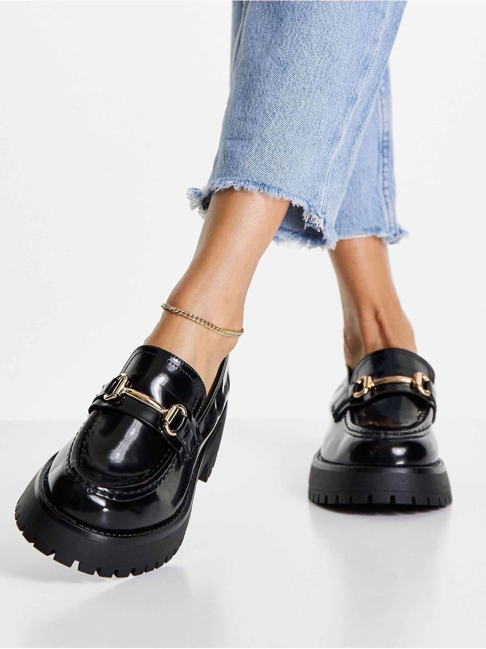 ASOS Wide Fit Monster Chunky Loafers